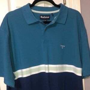 Barbour mens XXL polo short sleeve‎ shirt new with tags